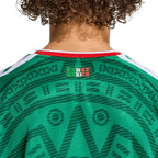 adidas 2026 Mexico Youth Stadium Home Soccer Jersey (Custom)