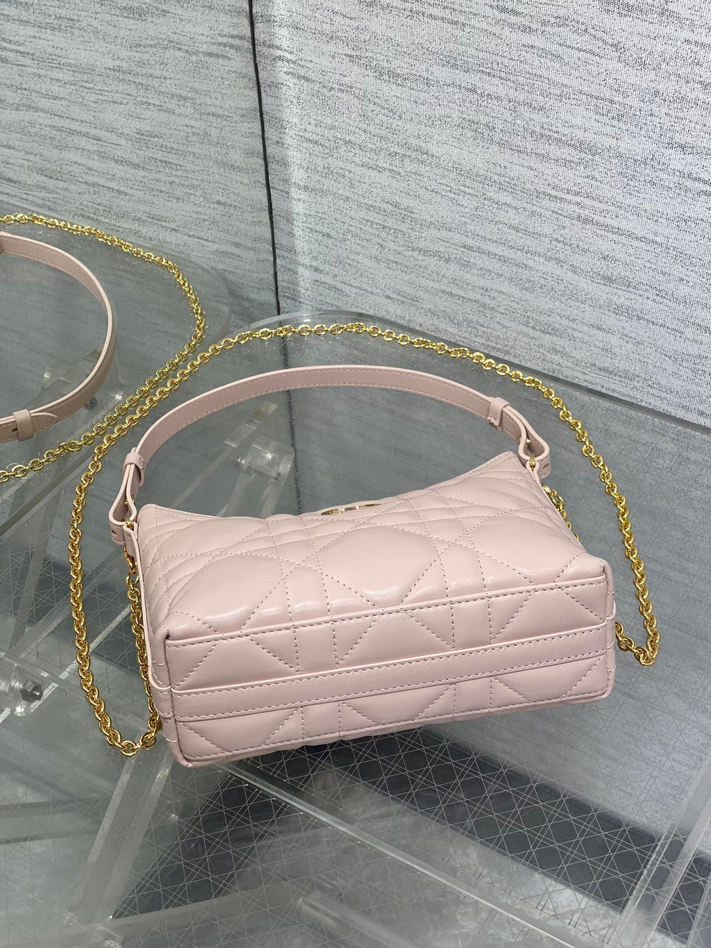 Dior 2025 Bag 19cm Pink Lambskin 272828