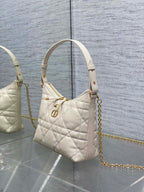 Dior 2025 Bag 19cm Cream Lambskin 272826