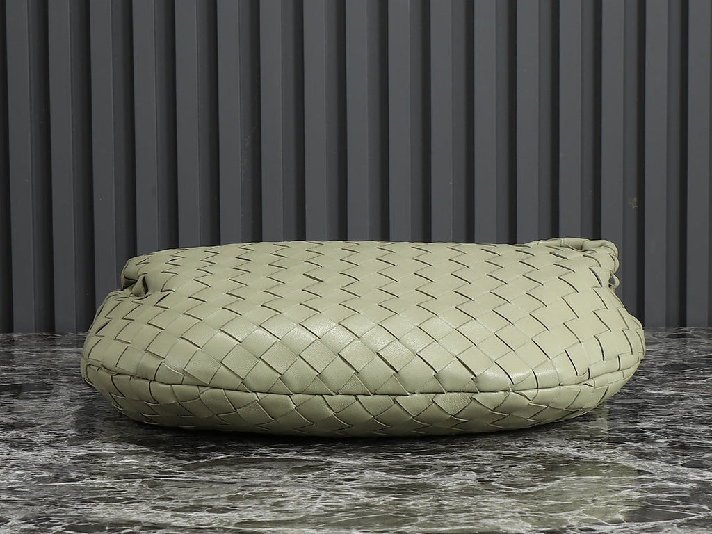 bv teen jodie 36cm khaki lambskin