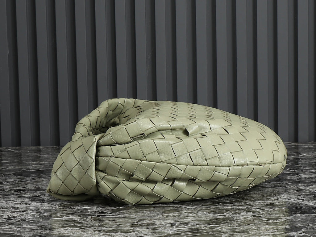 bv teen jodie 36cm khaki lambskin