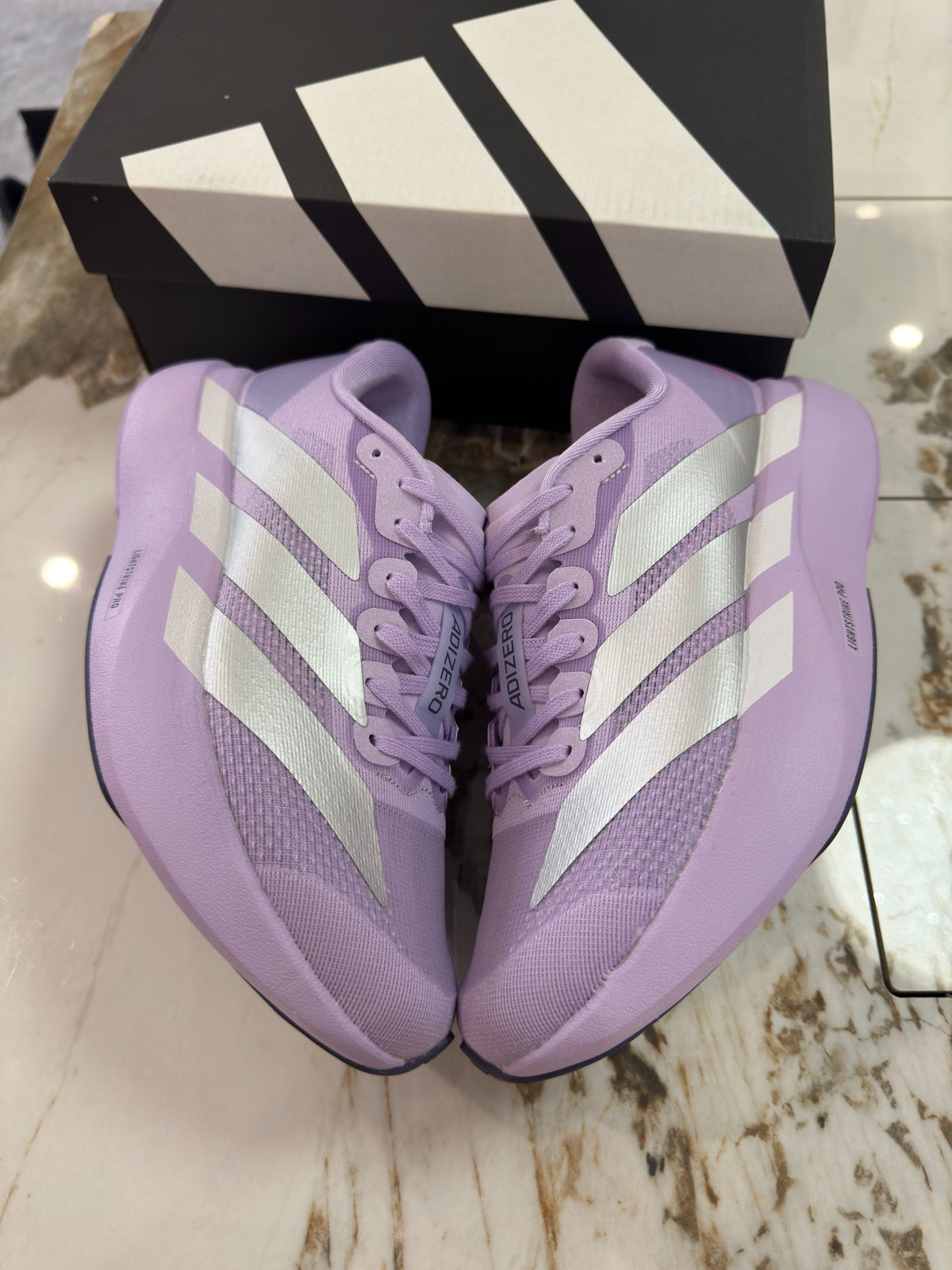 adidas Wmns Adizero Evo SL "Powder Plum / Shock Pink"