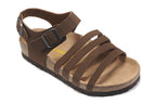 Birkenstock Salinas Sandal Brown Suede