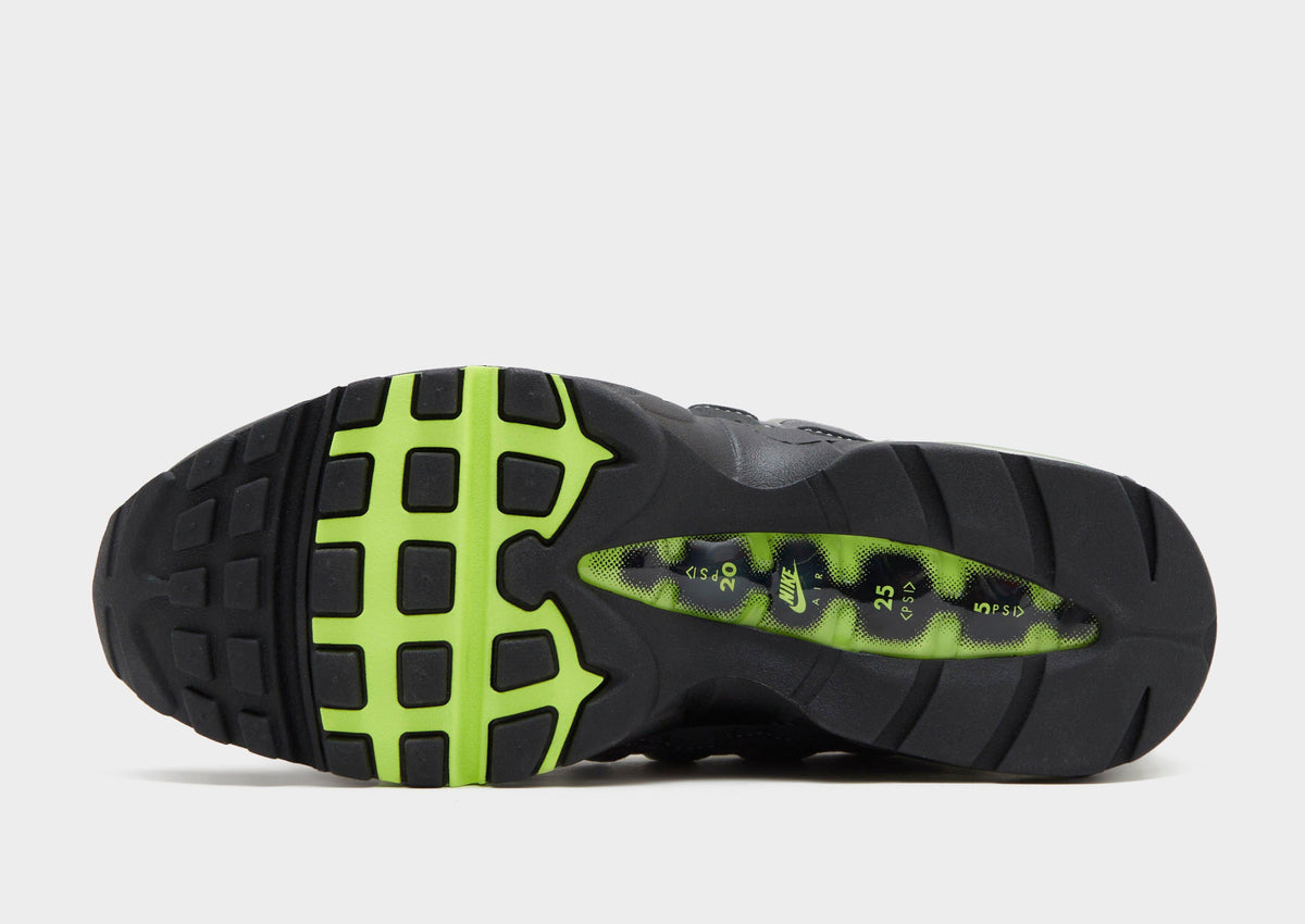 Nike Air Max 95 OG Neon Yellow Grey Casual Sneakers