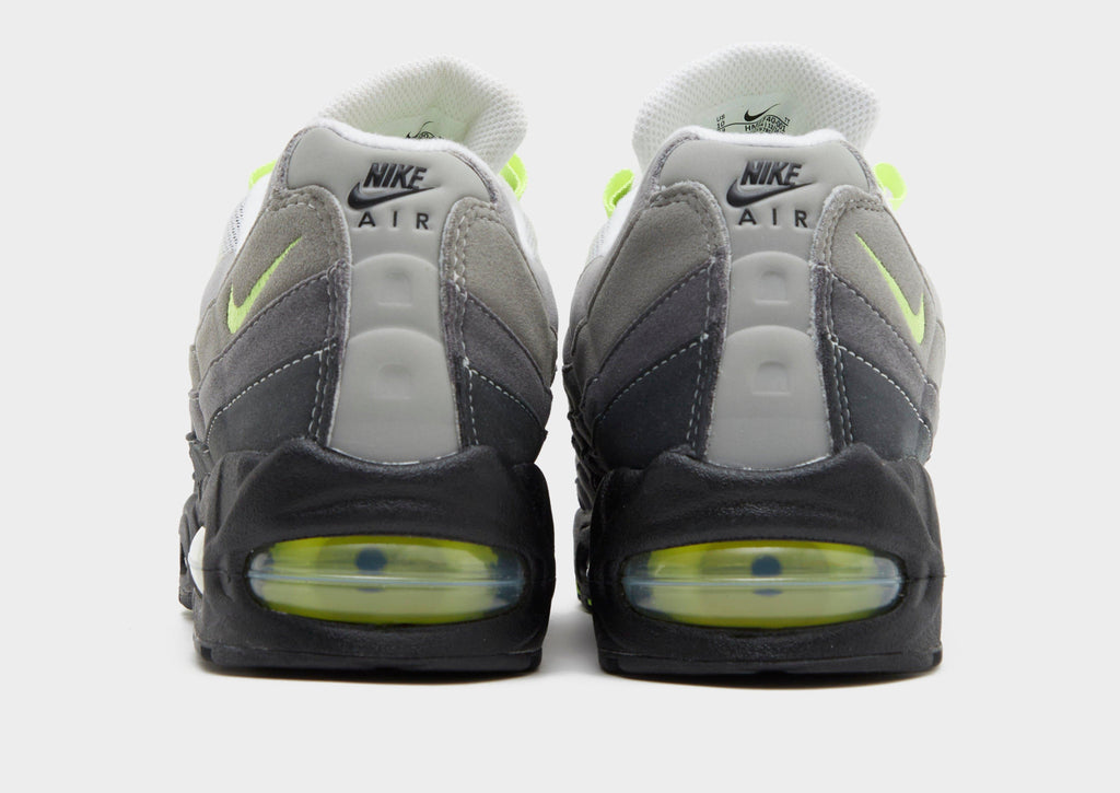 Nike Air Max 95 OG Neon Yellow Grey Casual Sneakers