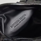 BV Mini Hop Hobo Bag Black Intrecciato Calfskin
