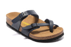 Birkenstock Mayari Sandal Dark Gray Metallic
