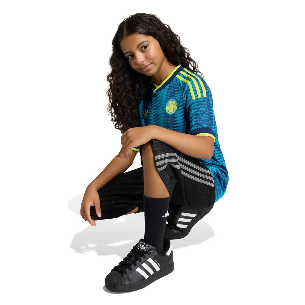 adidas 2026 Colombia Youth Away Soccer Jersey (Custom)