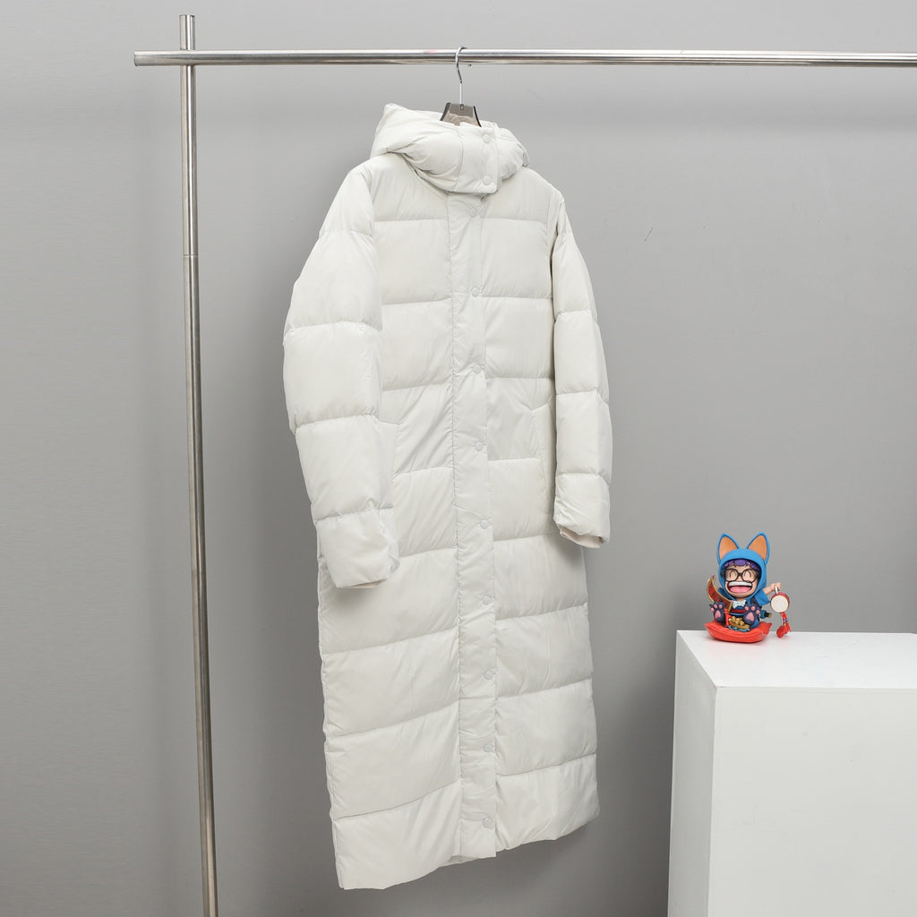 lululemon Women's Wunder Puff Water-Repellent Long Down Parka in White