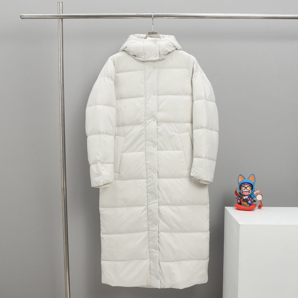 lululemon Women's Wunder Puff Water-Repellent Long Down Parka in White