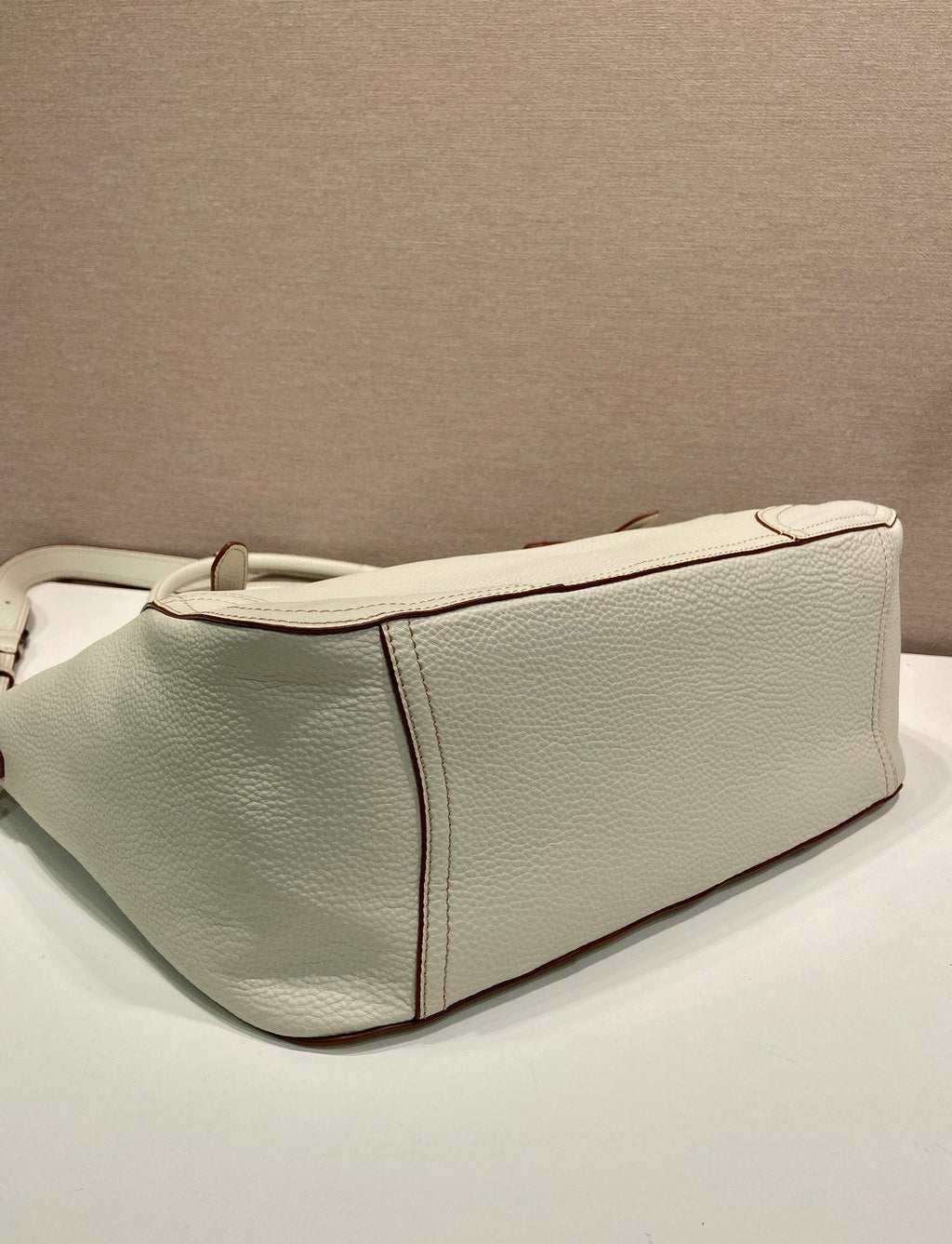 Prada Large Tote Bag 38cm Khahi Leather