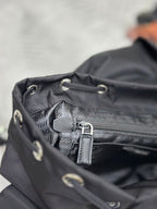 Prada 2026 Backpack 23.5cm Black Re-Nylon