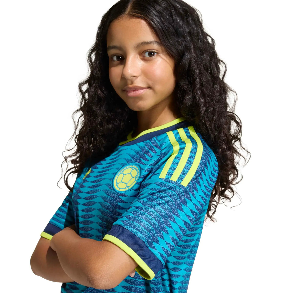 adidas 2026 Colombia Youth Away Soccer Jersey (Custom)