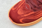 HOKA Clifton 10 Wine Red/Orange Cushioned Athletic Running Trainers