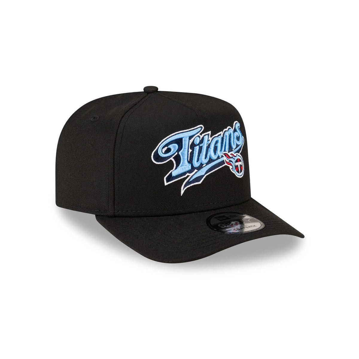 Born x Raised x Tennessee Titans Script Black 9FIFTY A-Frame Snapback Hat