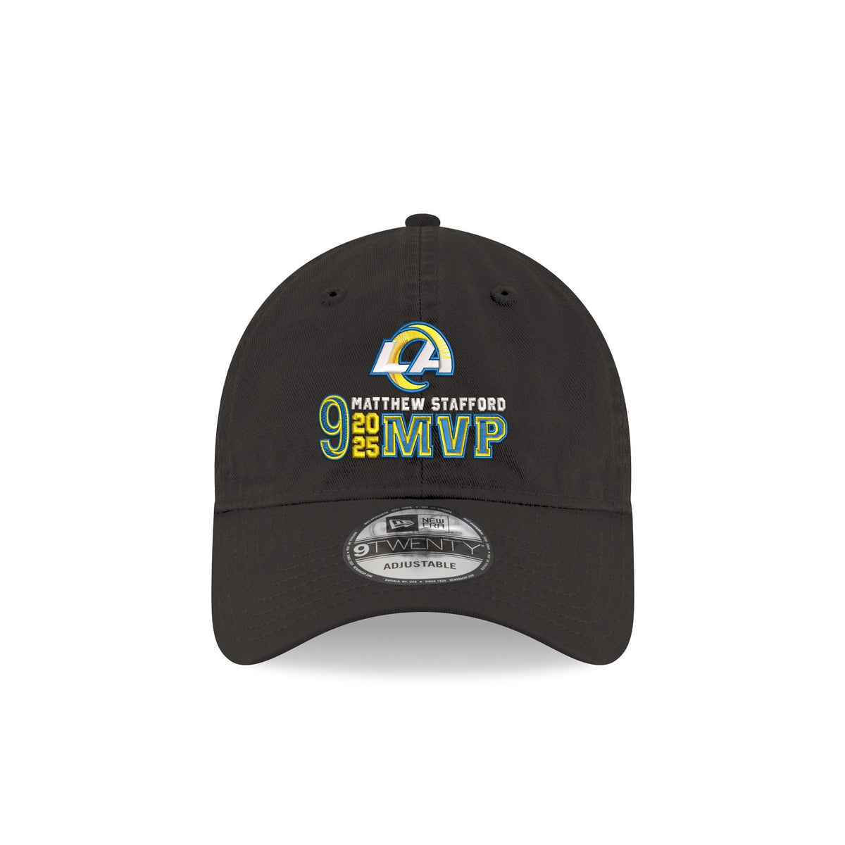 Los Angeles Rams Matthew Stafford 2025 MVP 9TWENTY Adjustable Hat