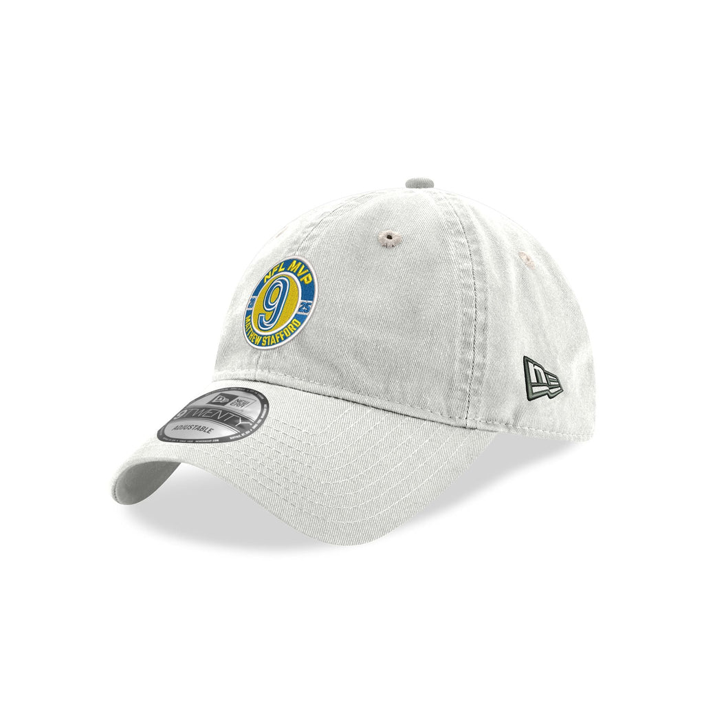 Los Angeles Rams Matthew Stafford 2025 MVP Emblem 9TWENTY Adjustable Hat