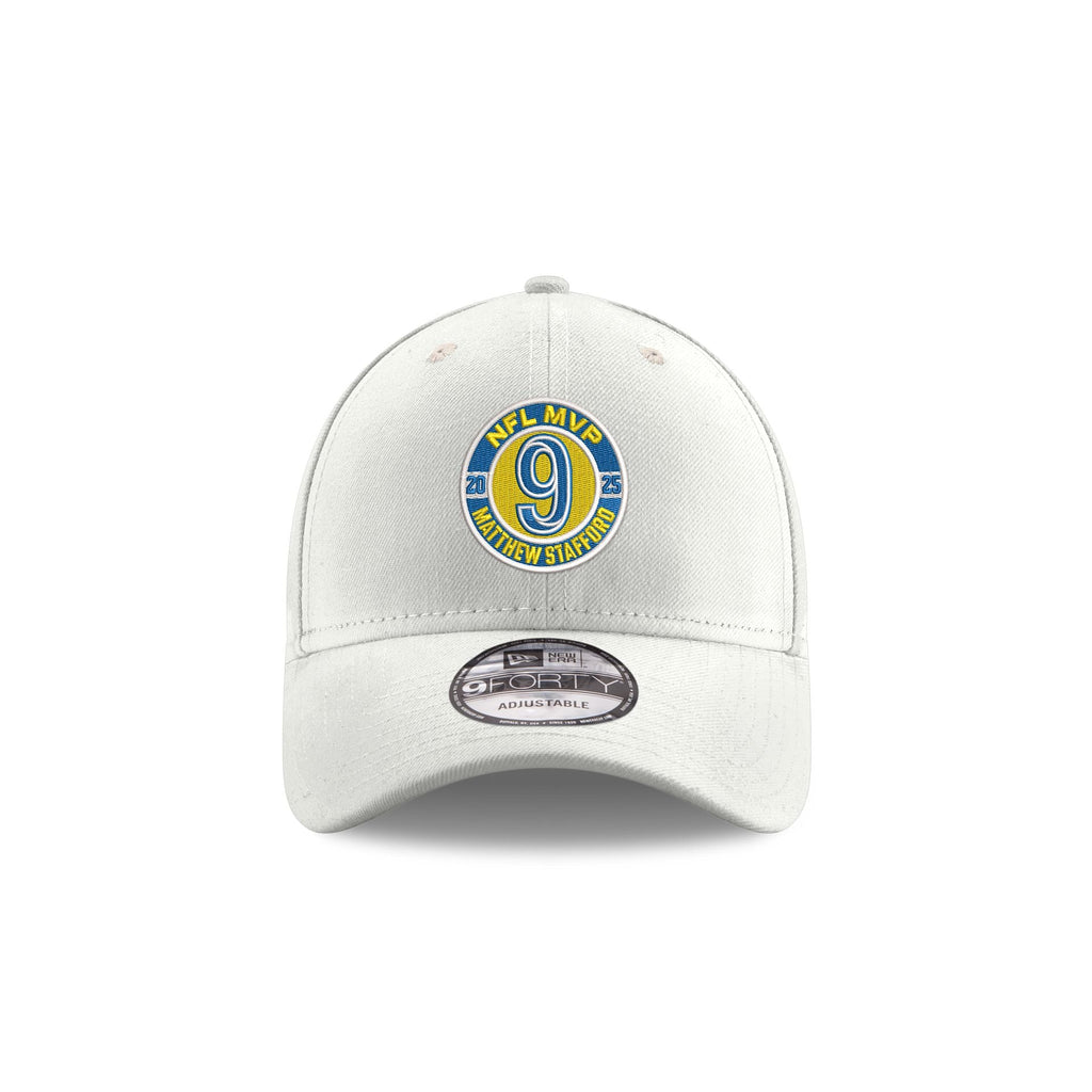 Los Angeles Rams Matthew Stafford 2025 MVP Emblem 9FORTY Adjustable Hat