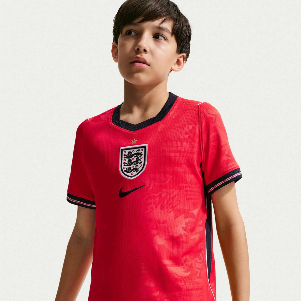 Nike 2026 England Youth Stadium Away Soccer Jersey (Custom)