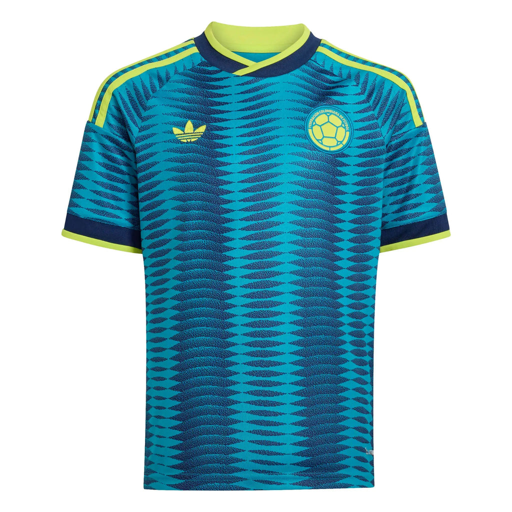 adidas 2026 Colombia Youth Away Soccer Jersey (Custom)