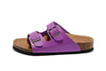 Birkenstock Arizona (Purple, Birko-Flor / Leather)
