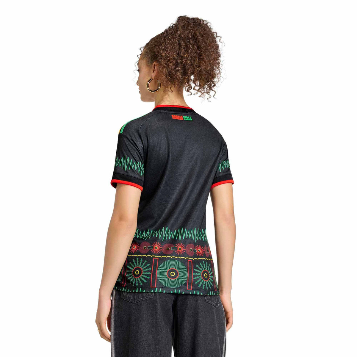 adidas 2026 Jamaica Women's Stadium Away Soccer Jersey