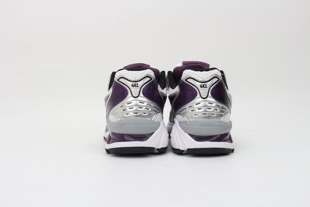 ASICS Unisex GEL-Kayano 14 "White / Midnight / Plum" (White Silver Purple Edition)