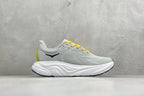 HOKA Arahi 8 Grey Mustard Stability Road Running Shoes