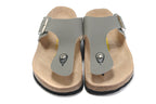 Birkenstock Gizeh Grey Birko-Flor Sandals