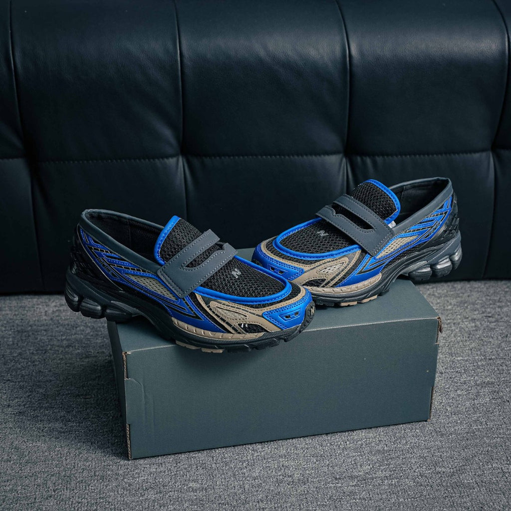 New Balance 1906L Loafer "Black / Metallic Blue"