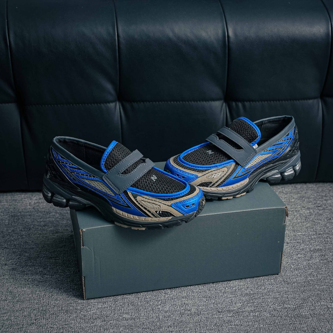 New Balance 1906L Loafer "Black / Metallic Blue"