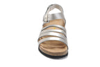 Birkenstock Salinas Sandal Silver Metallic