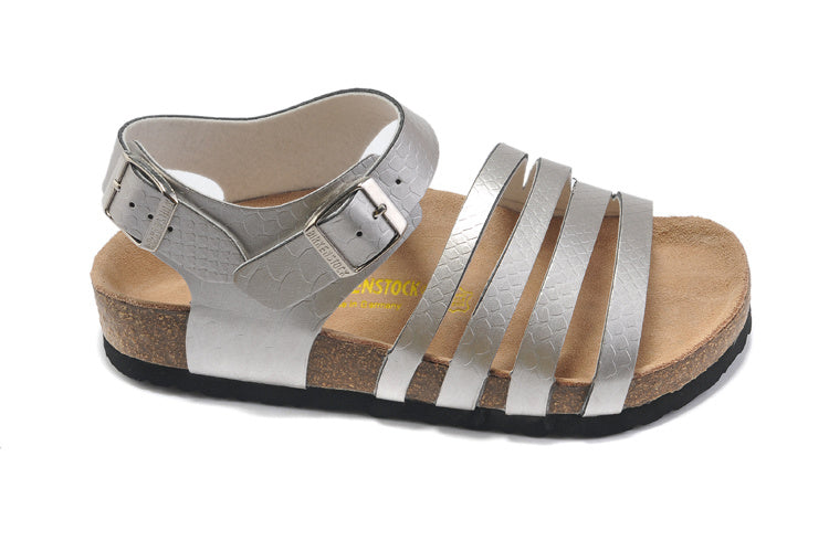 Birkenstock Salinas Sandal Silver Metallic