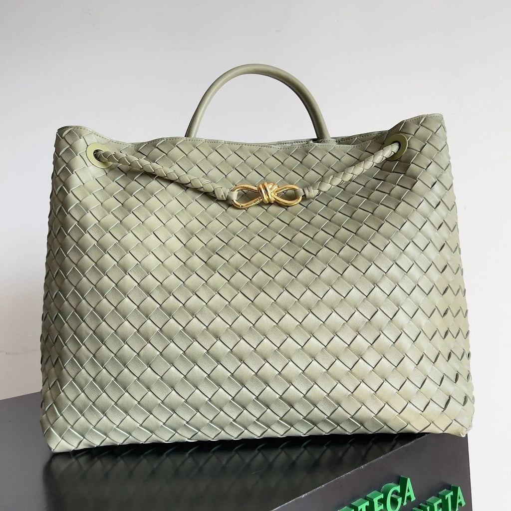 Bottega Veneta 2026 Andiamo Bag 45cm Green Nappa Leather