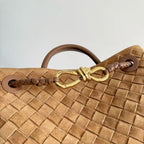 bv medium andiamo 25 brown suede