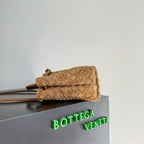 bv medium andiamo 25 brown suede
