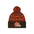 Cleveland Browns Wintry Kids Pom Knit