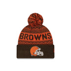 Cleveland Browns Wintry Kids Pom Knit