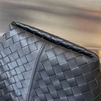 FLIP FLAP 23 BAG IN BLACK LAMBSKIN