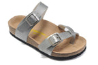 Birkenstock Mayari Sandal Light Gray Textured