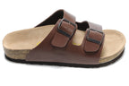 Birkenstock Arizona (Dark Brown / Mocha Birko-Flor / Smooth Leather)