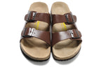 Birkenstock Arizona (Dark Brown / Mocha Birko-Flor / Smooth Leather)