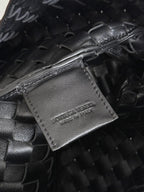 BV 2026 Campana Shoulder Bag 39cm Black Leather