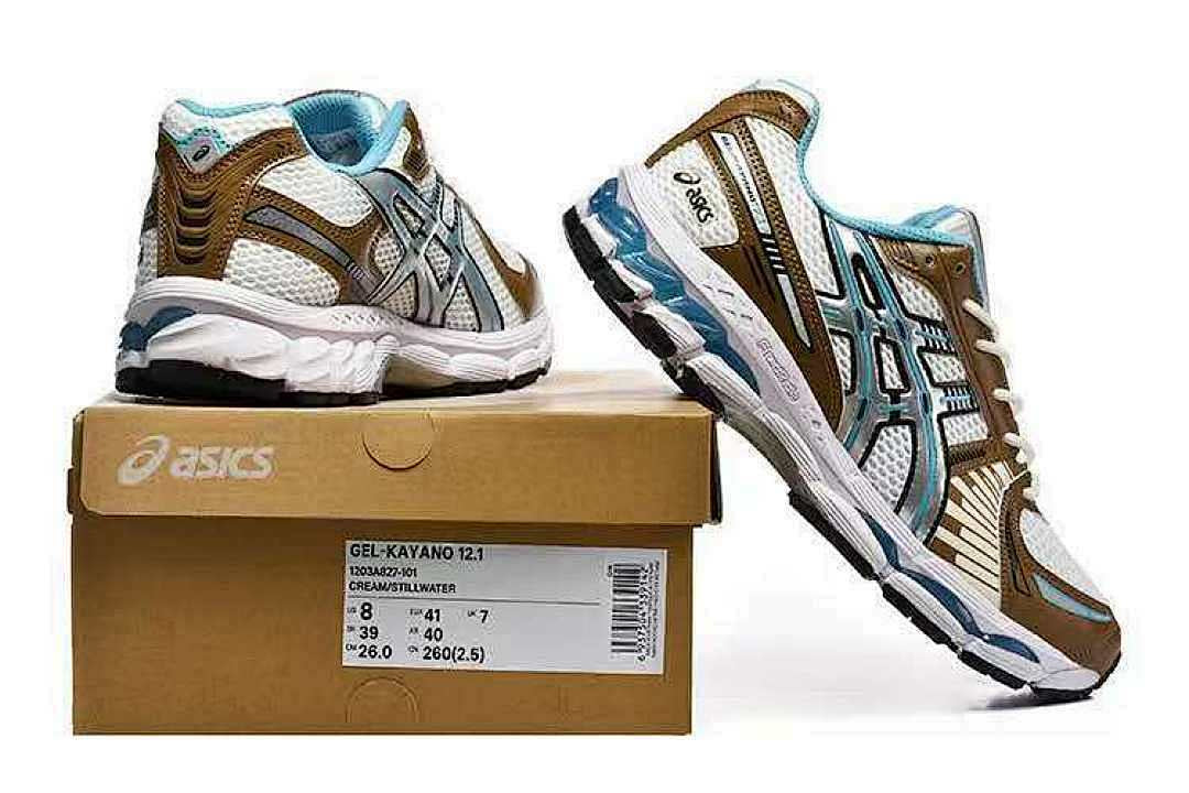 ASICS Gel-Kayano 12.1 Cream/Stillwater