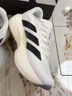 Adidas Adizero Evo SL Running Shoes (White/Black)