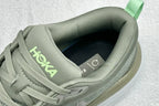 HOKA Bondi 8 Olive Green Lime Accent Running Shoes