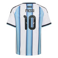 adidas 2026 Argentina Youth Stadium Home Messi #10 Soccer Jersey