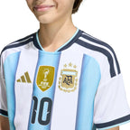 adidas 2026 Argentina Youth Stadium Home Messi #10 Soccer Jersey