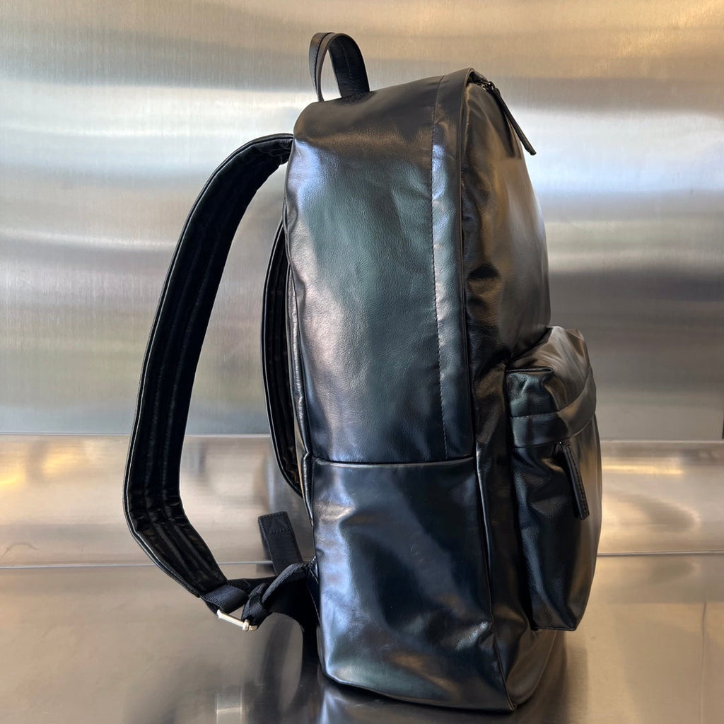 MEDIUM ARCHETYPE 46 BLACK LAMBSKIN BACKPACK
