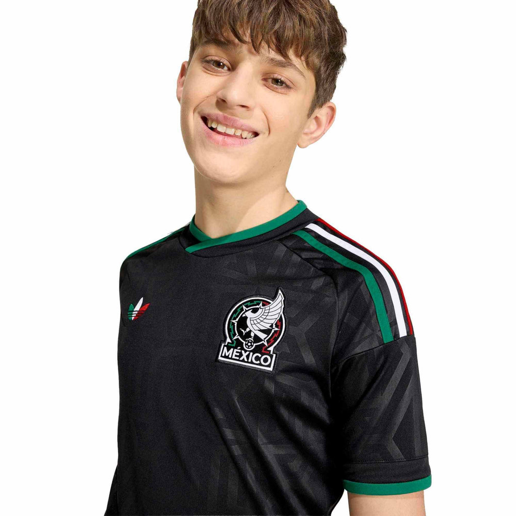adidas 2026 Mexico Youth Stadium Third Soccer Jersey (Custom)